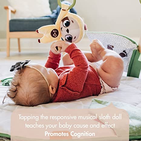 Tiny Love Boho Chic Gymini Developmental Gym and Playmat for Babies - with Mirror and Detachable Toys
