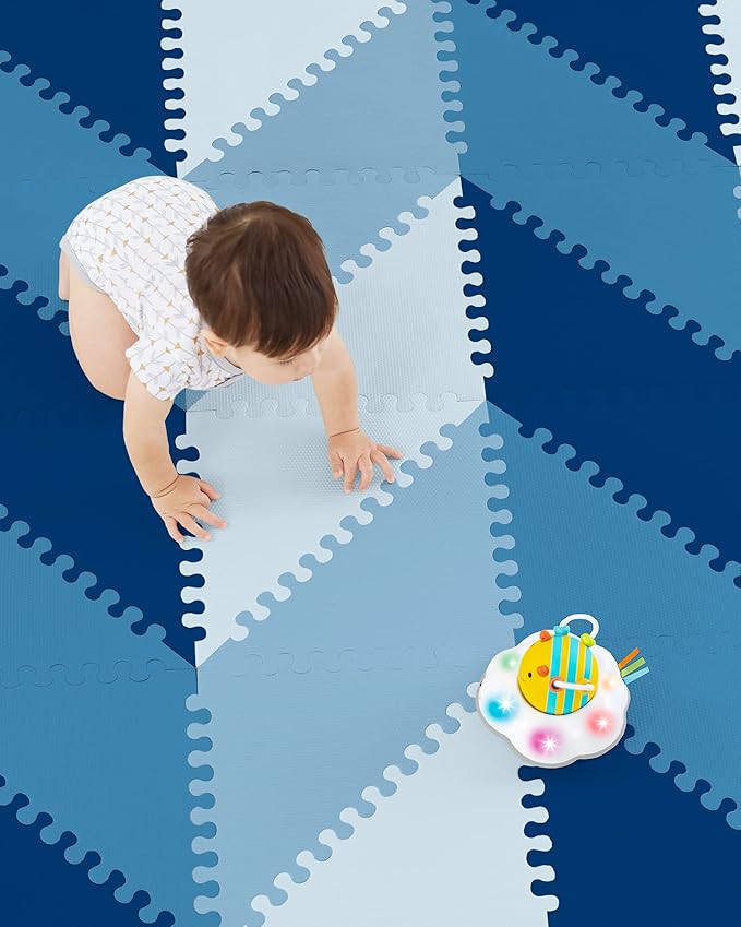 Skip Hop Baby Play Mat, Interlocking Foam Floor Tiles
