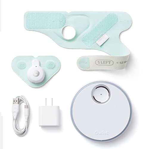 Owlet Dream Sock - Smart Baby Monitor View Heart Rate and Average Oxygen O2 as Sleep Quality Indicators