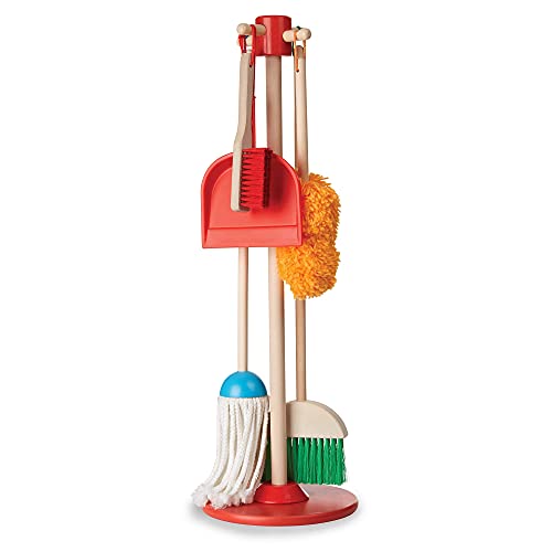 Melissa & Doug Pretend Home Cleaning Toddler Toy Cleaning Set