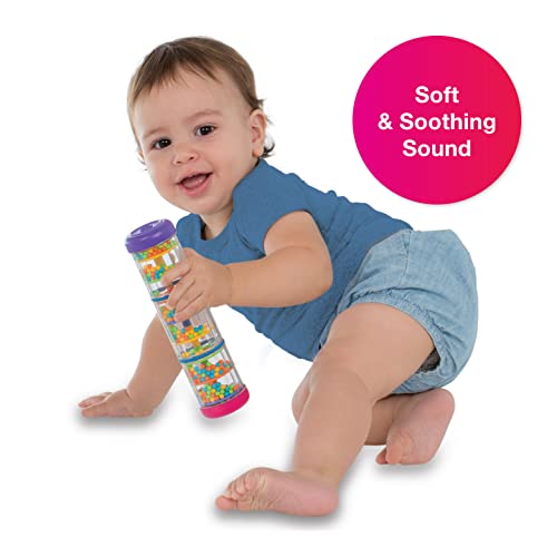 Halilit by Edushape Rainmaker - 8 Inch Rainstick Musical Instrument for Babies, Toddlers and Kids
