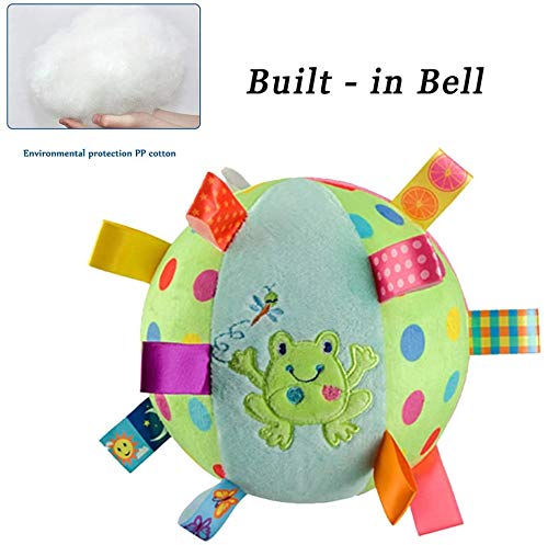 Inchant Baby Balls Soft Plush Rattle Comforter Toy
