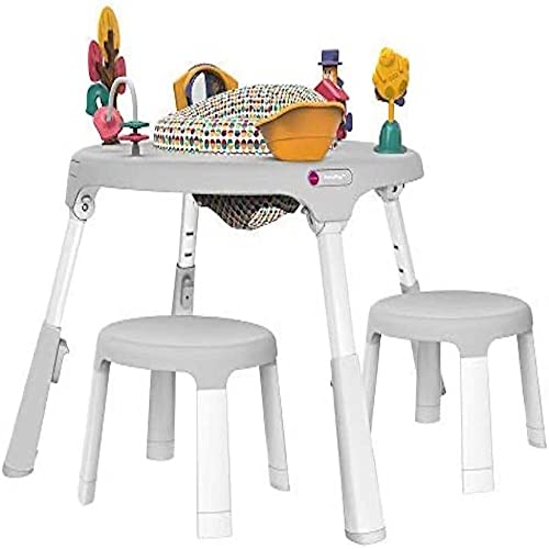Oribel PortaPlay Wonderland - Foldable Baby Activity Center + Child Stools Combo