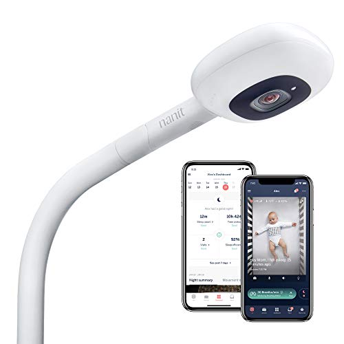 Nanit Plus - HD Smart Baby Monitor with Sleep Tracking and Two-Way Audio
