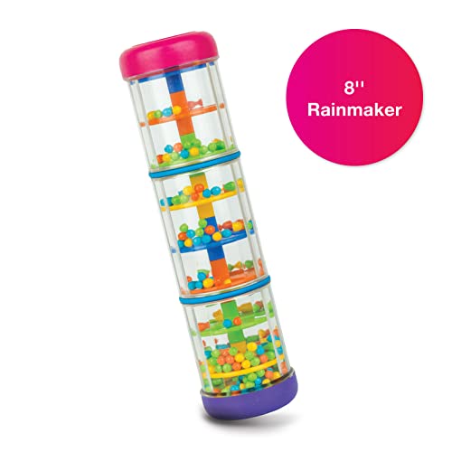 Halilit by Edushape Rainmaker - 8 Inch Rainstick Musical Instrument for Babies, Toddlers and Kids