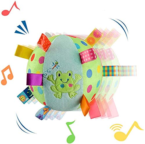 Inchant Baby Balls Soft Plush Rattle Comforter Toy