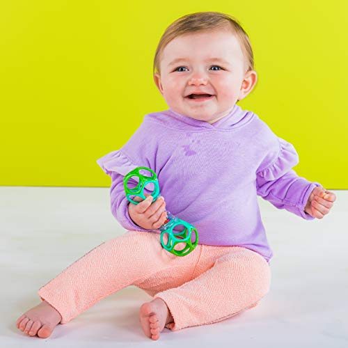 Bright Starts Oball Shaker Rattle Toy For Newborns