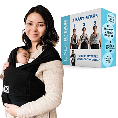 Baby K'tan Original Wrap Baby Carrier - Versatile and Secure Baby Sling