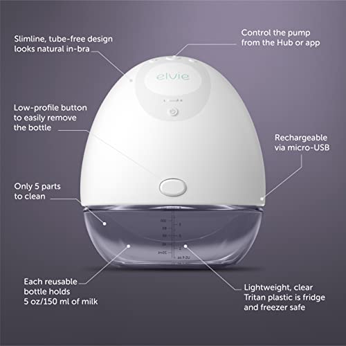 Elvie Portable Breast Pump - Hands Free & Discreet
