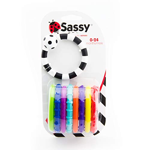 Sassy Ring O Links 9 Piece Set Rattle