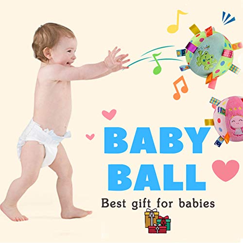 Inchant Baby Balls Soft Plush Rattle Comforter Toy