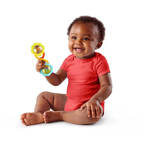 Bright Starts Oball Shaker Rattle Toy For Newborns