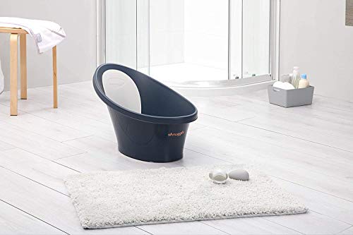 BEABA by Shnuggle Baby Bath Tub with Little Baby Bum Bump Support and Cozy Foam Back Rest