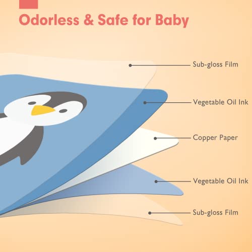 Flash Cards Baby Visual Stimulation Cards, 0-36 Months and 1-4 Years