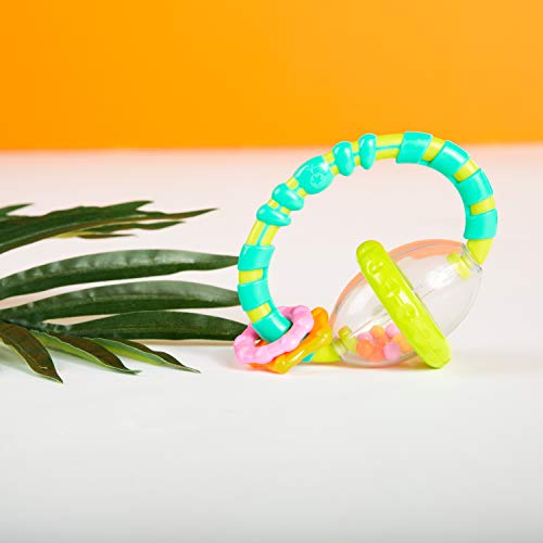 Bright Starts Oball Shaker Rattle Toy For Newborns