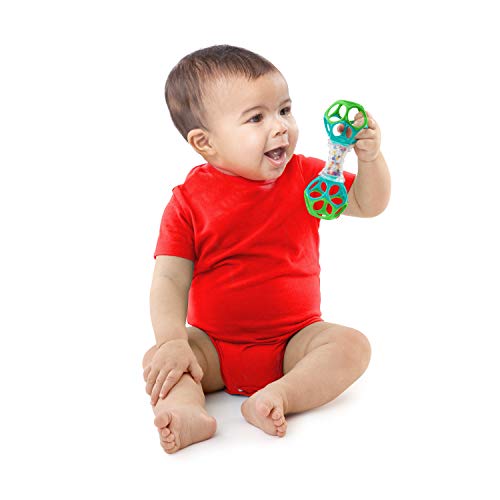 Bright Starts Oball Shaker Rattle Toy For Newborns