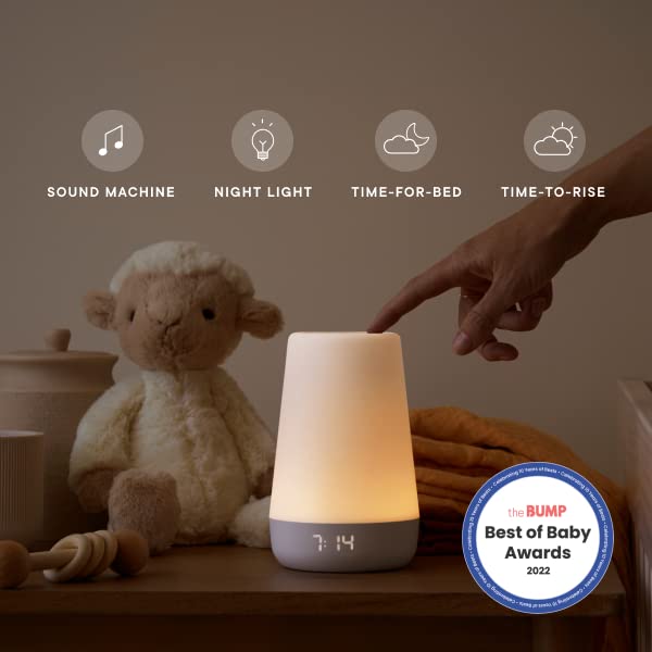 Hatch Rest Baby Sound Machine, Night Light | 2nd Gen | Sleep Trainer, Time-to-Rise Alarm Clock, White Noise Soother, Music for Nursery, Toddler & Kids Bedroom