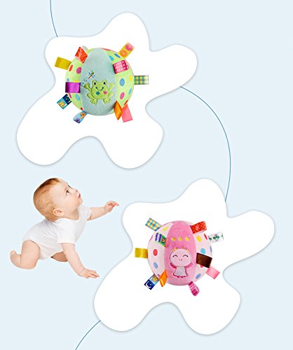 Inchant Baby Balls Soft Plush Rattle Comforter Toy