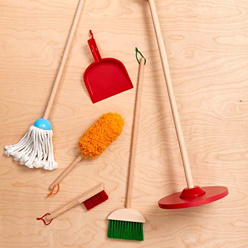 Melissa & Doug Pretend Home Cleaning Toddler Toy Cleaning Set
