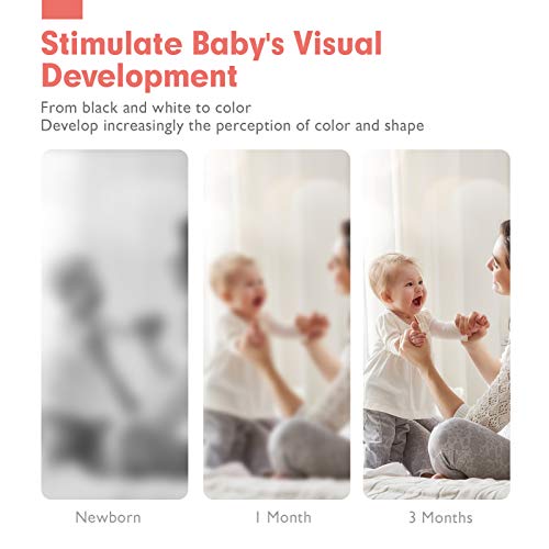 Flash Cards Baby Visual Stimulation Cards, 0-36 Months and 1-4 Years