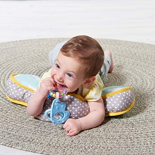 Taf Toys Baby Tummy Time Pillow | Perfect for 0-6 Months Old Babies | Comfortable Tummy Time