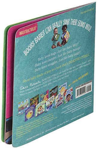Indestructibles: Love You, Baby: Chew Proof · Rip Proof · Nontoxic · 100% Washable Book for Babies