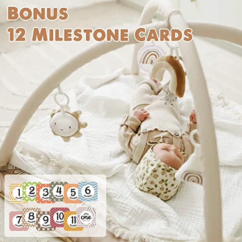 Mallify Washable Baby Gym Activity Center with Play Mat