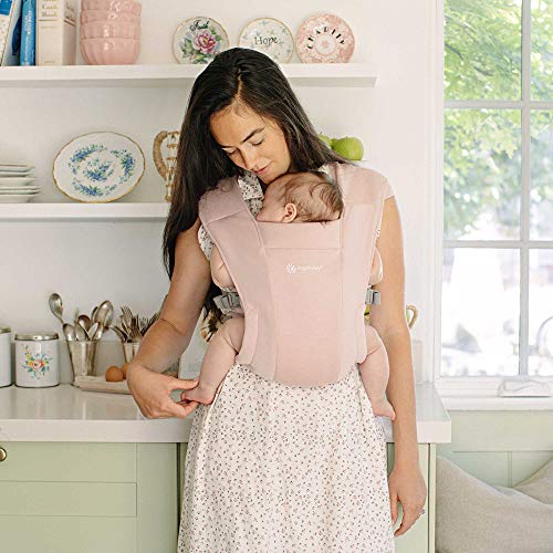 Ergobaby Embrace Cozy Newborn Baby Wrap Carrier (7-25 Pounds), Multiple Materials and Colors