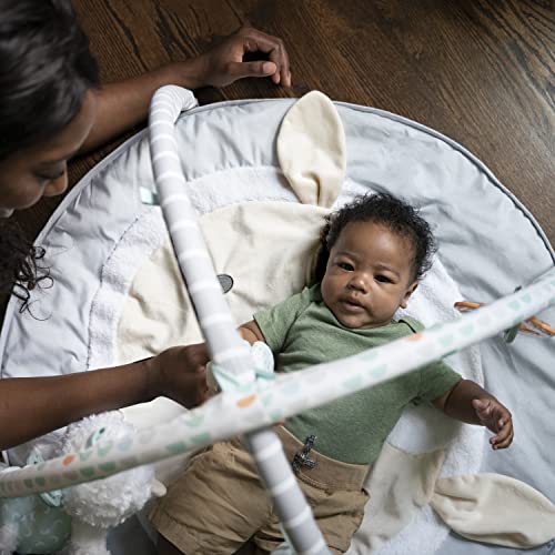 Ingenuity Sheppy's Spot Ultra Plush Baby Activity Gym & Tummy Time Mat, Newborn and up - Corrie