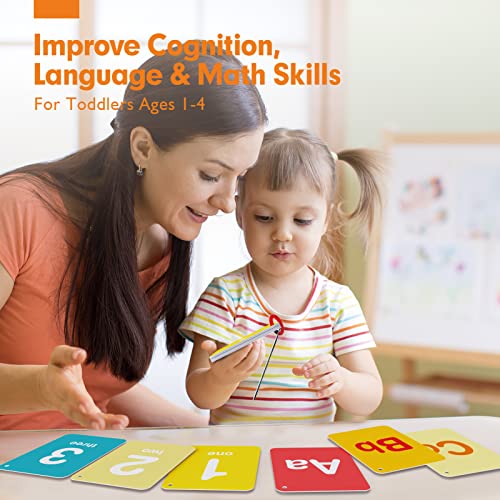 Flash Cards Baby Visual Stimulation Cards, 0-36 Months and 1-4 Years