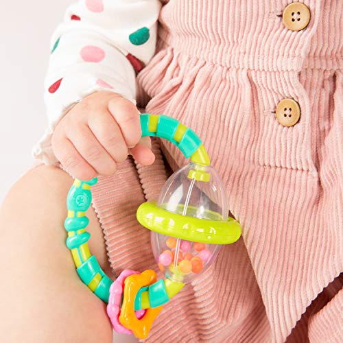 Bright Starts Oball Shaker Rattle Toy For Newborns