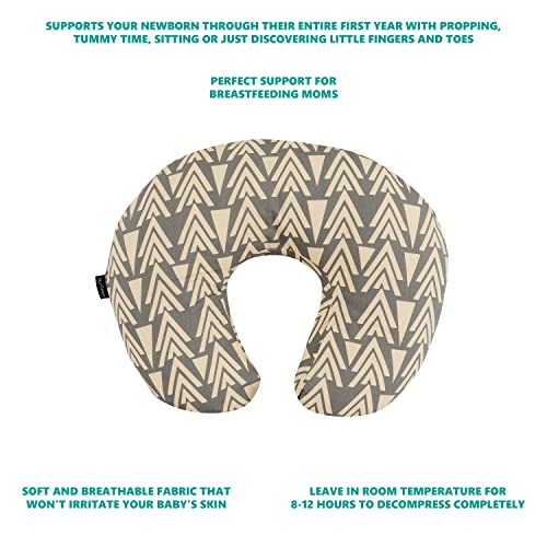 Dream On Me Beeboo Nursing Pillow and Positioner, Breastfeeding and Bottlefeeding Pillow
