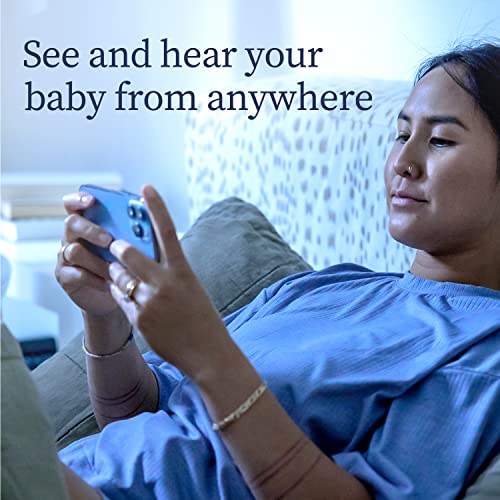 Owlet Dream Duo Smart Baby Monitor - Video Baby Monitor with HD Camera & Dream Sock: Monitor Heart Rate & Oxygen Levels for Better Sleep