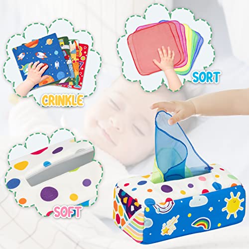 Montessori Toys Baby Tissue Box