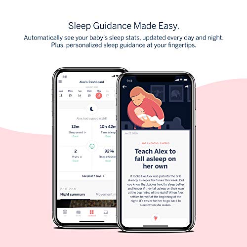 Nanit Plus - HD Smart Baby Monitor with Sleep Tracking and Two-Way Audio