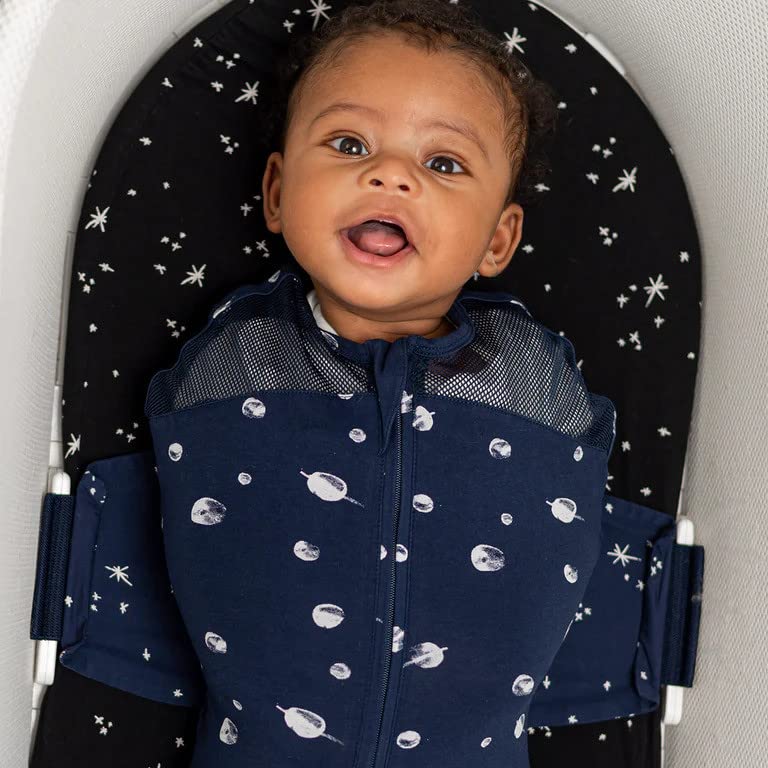 Happiest Baby SNOO Sleep Sack - 100% Organic Cotton Baby Swaddle Blanket