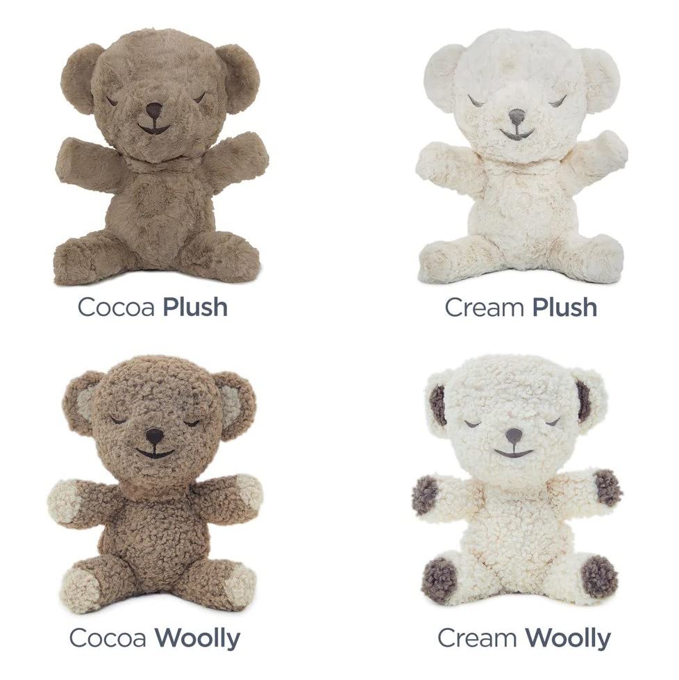 SNOObear White Noise Machine - Cry-Activated Plush Baby Sleep Soother