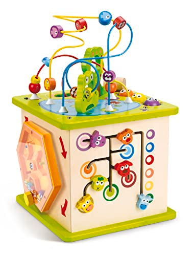 Country Critters Wooden Activity Play Cube by Hape