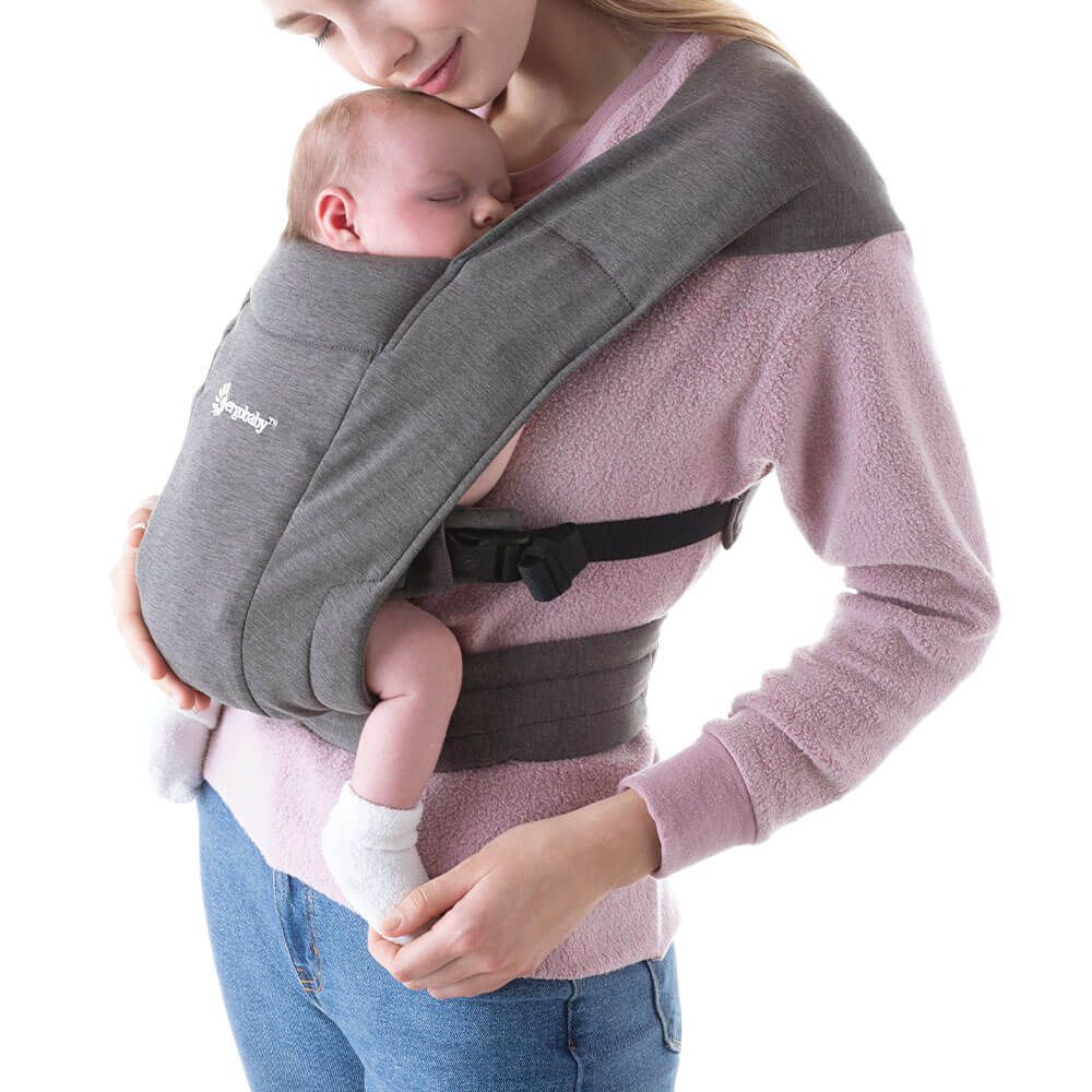 Ergobaby Embrace Cozy Newborn Baby Wrap Carrier (7-25 Pounds), Multiple Materials and Colors