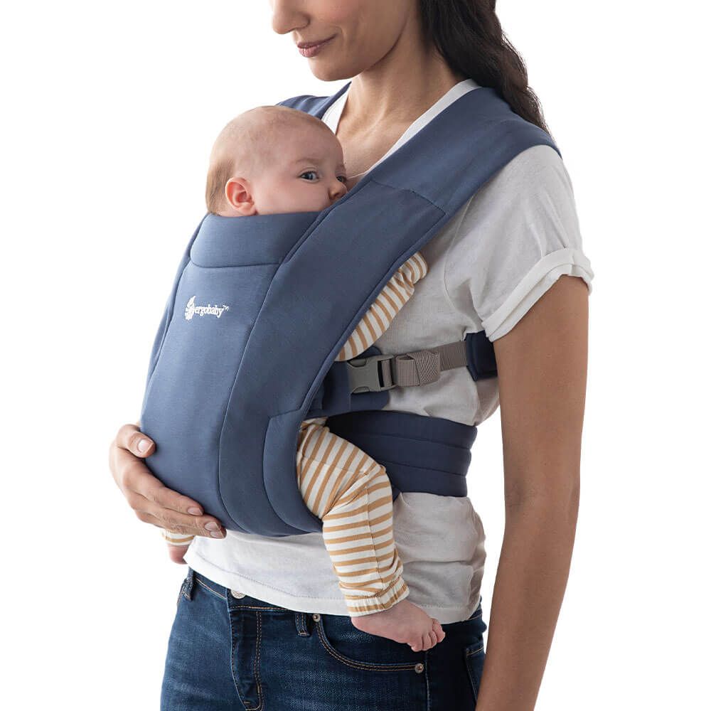 Ergobaby Embrace Cozy Newborn Baby Wrap Carrier (7-25 Pounds), Multiple Materials and Colors
