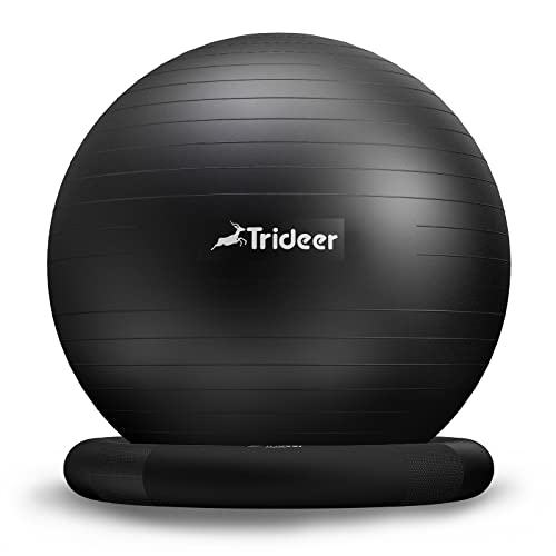 Trideer Ball Chair Yoga Ball with Base