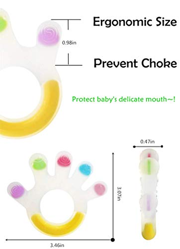 haakaa Silicone Baby Palm Soothing Teether Pacifier