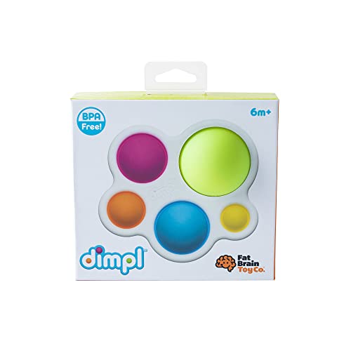 Fat Brain Toys Original Dimpl Brand Baby Toy - Engaging Sensory Play for Babies and Toddlers