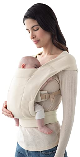 Ergobaby Embrace Cozy Newborn Baby Wrap Carrier (7-25 Pounds), Multiple Materials and Colors