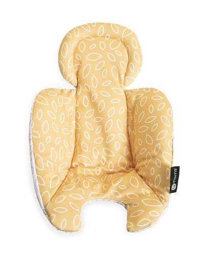 4moms RockaRoo and MamaRoo Infant Insert for Newborn Baby and Infant, Machine Washable, Cool Mesh Fabric, Reversible Design, Yellow
