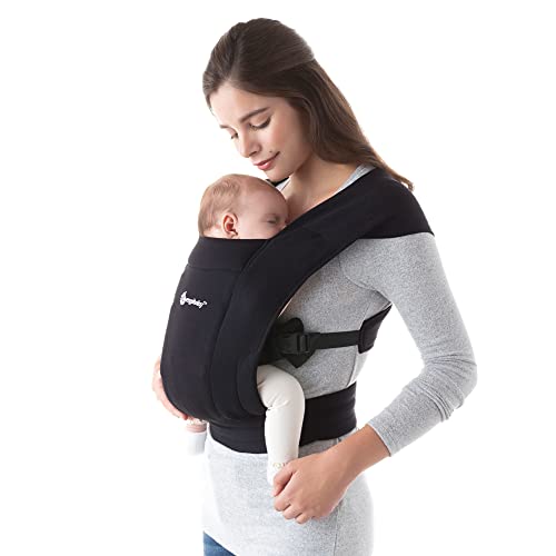 Ergobaby Embrace Cozy Newborn Baby Wrap Carrier (7-25 Pounds), Multiple Materials and Colors