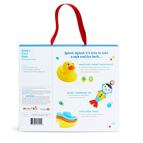 Munchkin Baby's First Bath, Baby and Toddler Gift Set