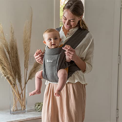 Ergobaby Embrace Cozy Newborn Baby Wrap Carrier (7-25 Pounds), Multiple Materials and Colors