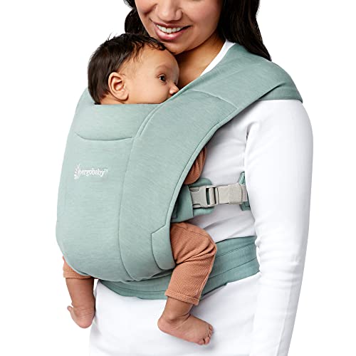 Ergobaby Embrace Cozy Newborn Baby Wrap Carrier (7-25 Pounds), Multiple Materials and Colors