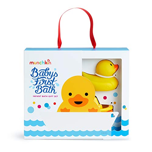 Munchkin Baby's First Bath, Baby and Toddler Gift Set